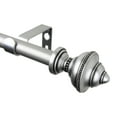 thumbnail image 1 of Home Window Decorative Palace Curtain Rod 28-48 inch - Satin Nickel, 1 of 4