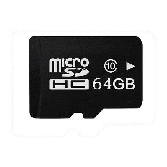 Home Wireless Camera Memory Card 64GB, 3MP HD Wireless Security Camera System Memory Card, 2K Onvif PTZ Cam Outdoor IR Security Camera Memory Card, 64GB Black