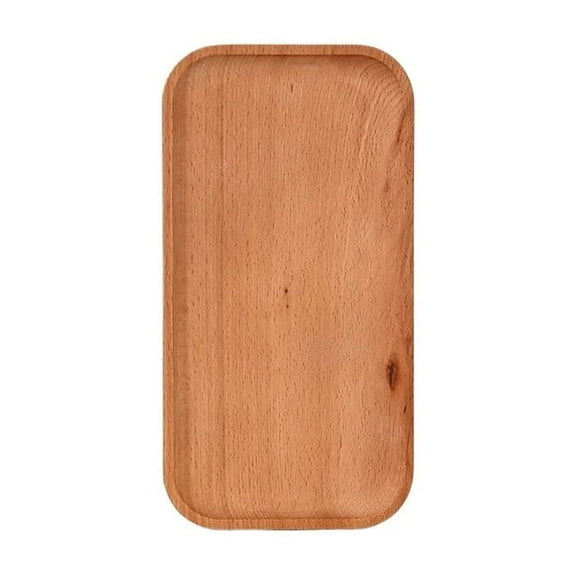 Home Wooden Tray Cake Dim Sum Tray Living Room Tea Cup Tray Rectangular Small Item Storage Tray Afternoon Tea Juice Coffee Tray