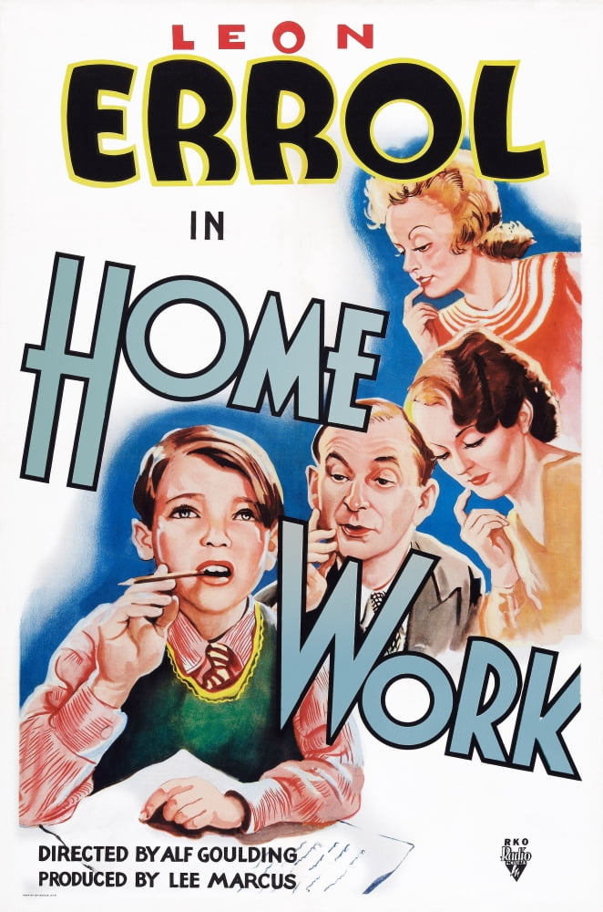 Home Work U Canvas Art - (24 x 36)