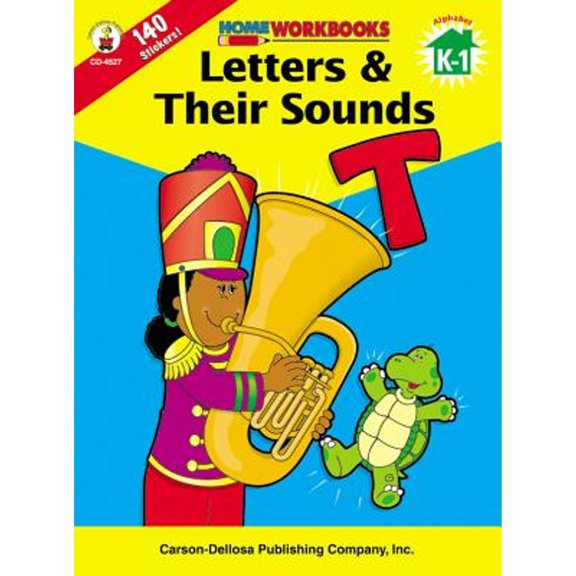 Pre-Owned Letters & Their Sounds, Grades K-1 (Paperback 9780887247255) by Carson-Dellosa Publishing (Compiled by)