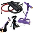 Home Workout Ropes or Therapy Trainer-Exercises Weight Loss Jump Rope ...