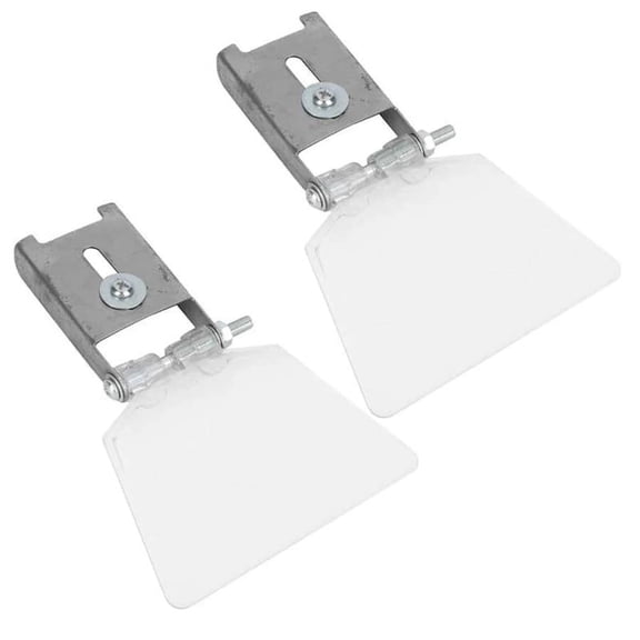 Home Workshop 2-Pack Bench Grinder Guards Dust-Proof Eye Shield for 125/150 Grinders