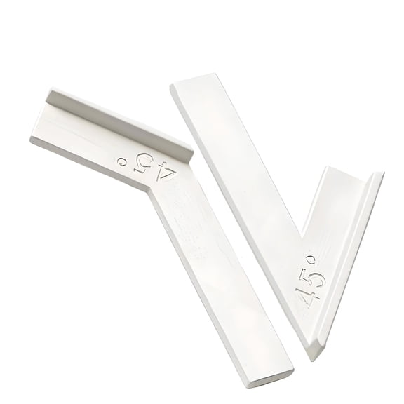 Home Workshop Layout Tool, 45 Degree Miter Positioning Square Pair for Frame Assembly, Corner Alignment and Project Setup