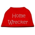 thumbnail image 1 of Pet Dog  Cat Shirt Rhinestone, "Home Wrecker", 1 of 9