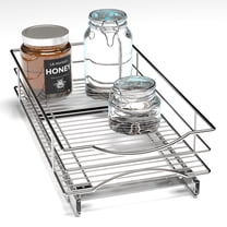 Home Zone Living Pull-Out In-Cabinet Organizer with Ball-Bearing Gliders, 11" Width