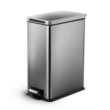 Toter Trash Can with Wheels and Lid, Graystone, 48 Gallon - Walmart.com