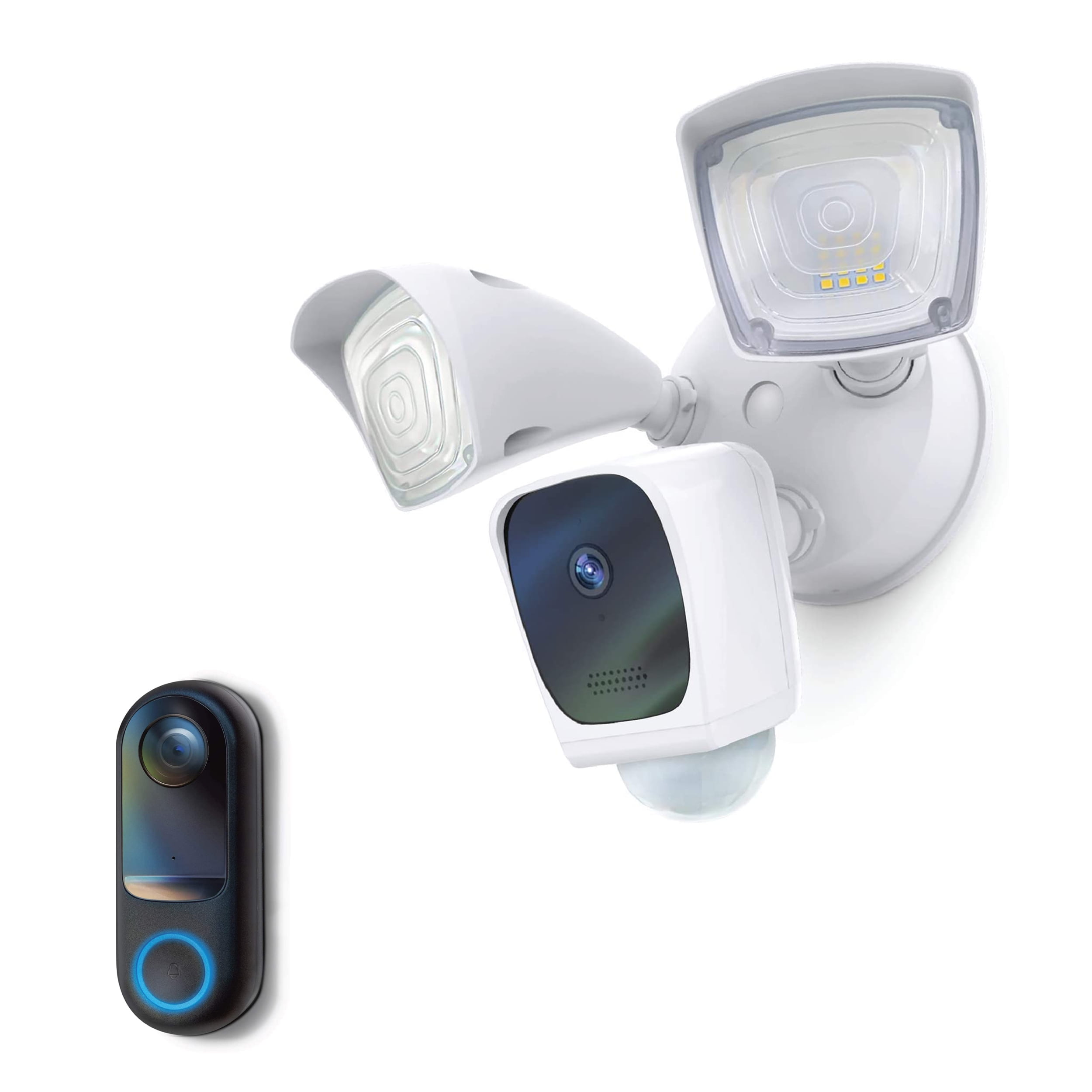 Home Zone Security Motion Sensor LED Flood Light with 1080p WiFi