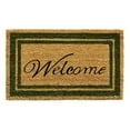thumbnail image 1 of Home &amp; More Bordered Welcome Outdoor Door Mat, 1 of 2