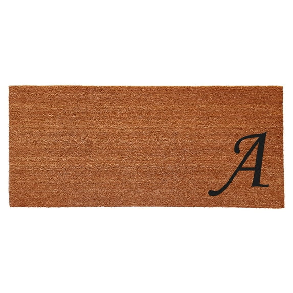 Home & More Urban Chic Monogram Doormat - 24 x 48 in.