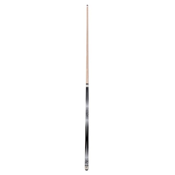 Home and Bar Pool Cue 57-Inch 2-Piece Snooker Cue, Maple Wood, White, Self-Assembly for players, No Extras Included Maple