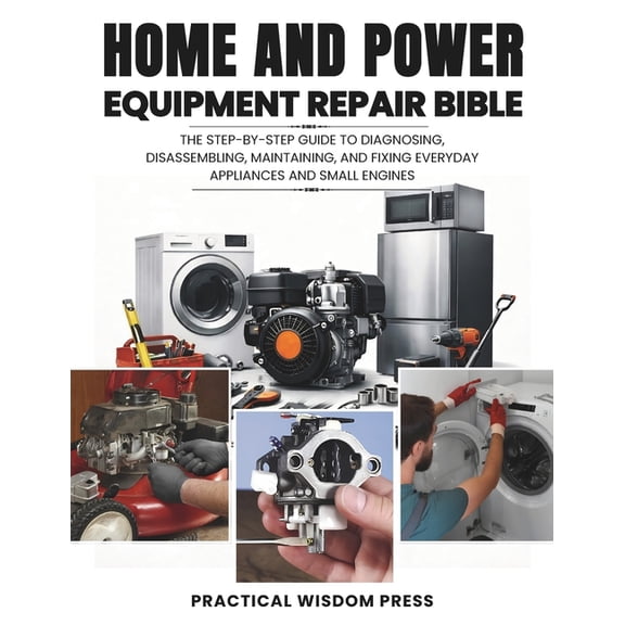Practical Wisdom Press (Fix It Guide) Home and Power Equipment Repair Bible: The step-by-step guide to Diagnosing, disassembling, Maintaining, and Fixing Ever, (Paperback)