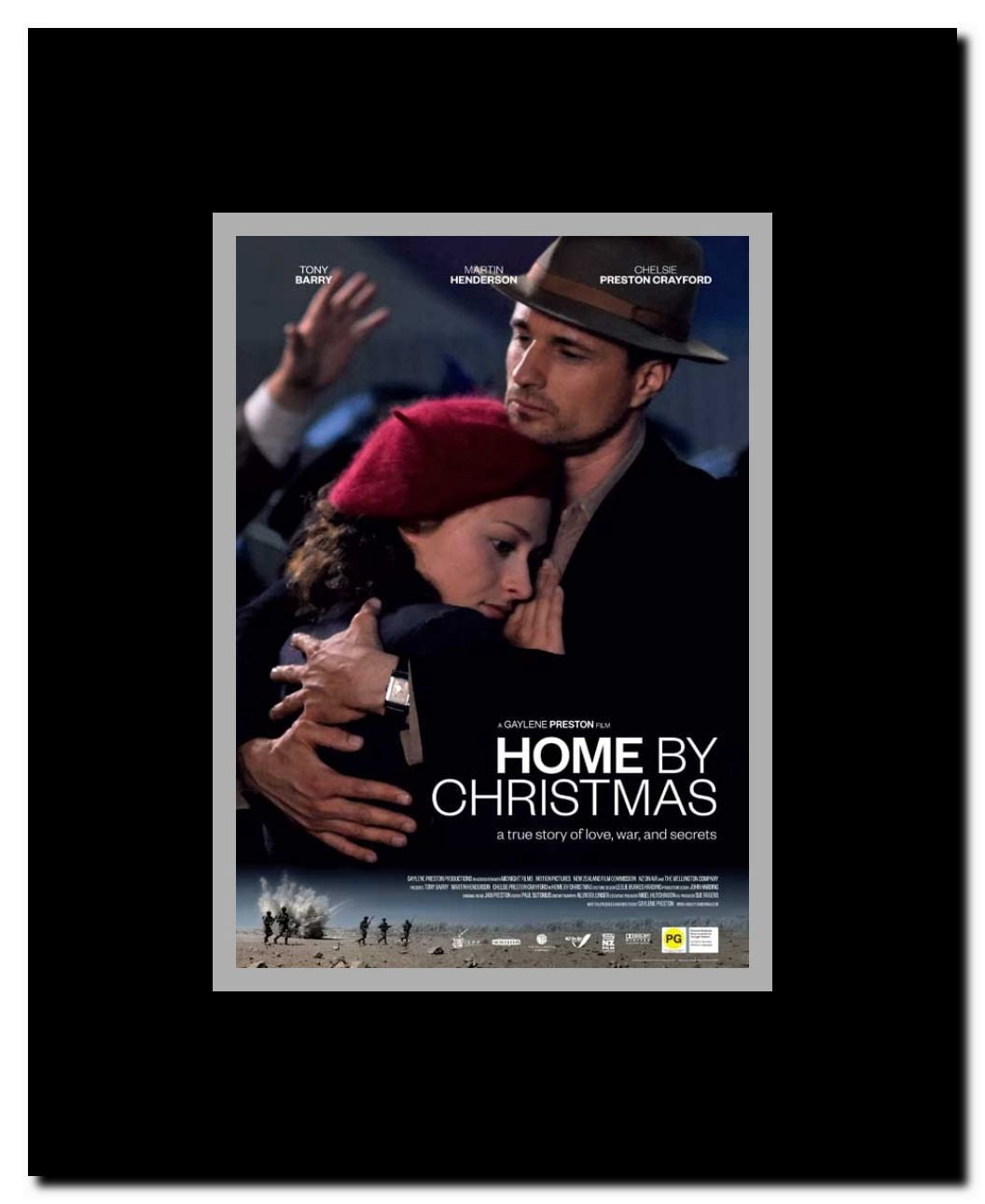 Home by Christmas Framed Movie Poster