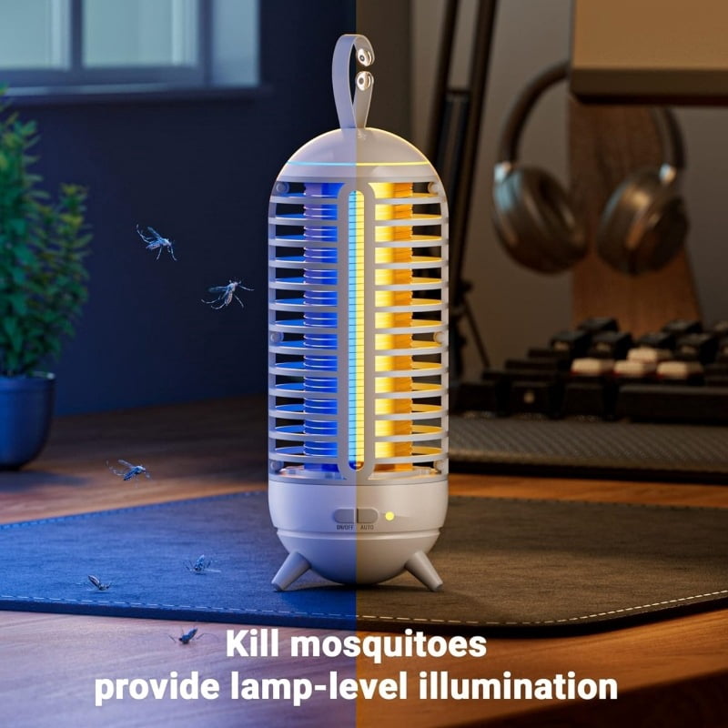 Home charging mosquito repellent lamp, outdoor electrocution mosquito repellent lamp, ambient light mosquito repellent lamp, night light dual function lamp