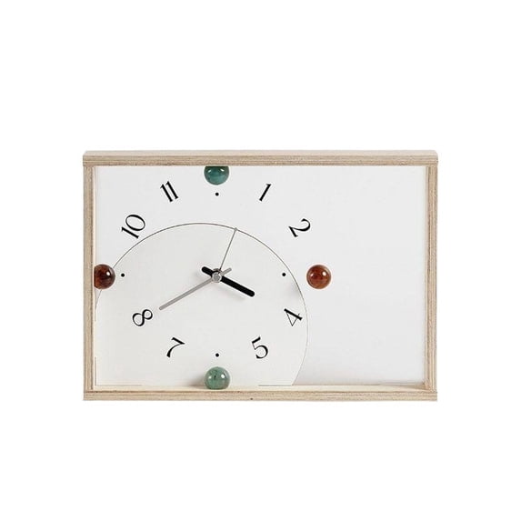 Home clock ornaments, living room entrance, foyer, desktop clock