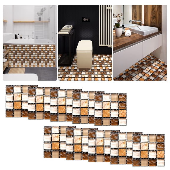 Home decor ZKCCNUK Crystal Tile Stickers DIY Self-Adhesive Wall Stickers Indoor Outdoors