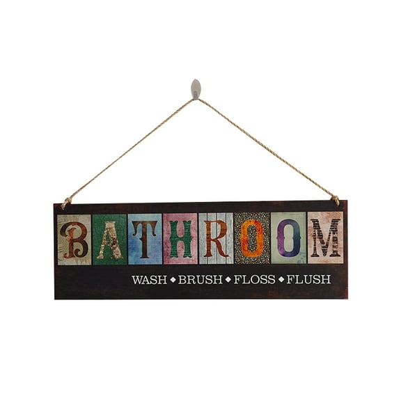 Home decor ZKCCNUK Wooden Hanging Home Wall Decor Hanging Tag Home Wall Decoration Up to 30% off Clearance Indoor Outdoors