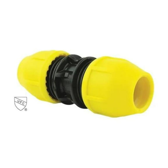 Home-flex  Underground 1 IPS x 1 in. Dia. IPS Polyethylene Coupling