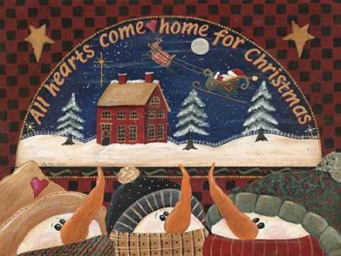 Home for Christmas Canvas Art - Jo Moulton (18 x 24)