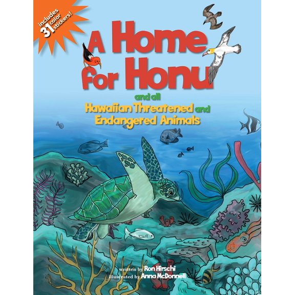 Home for Honu: And All Hawaiian Threatened and Endangered Animals, (Paperback)