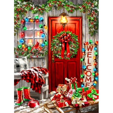 Springbok 500 Piece Home for the Holidays Jigsaw Puzzle for Adults