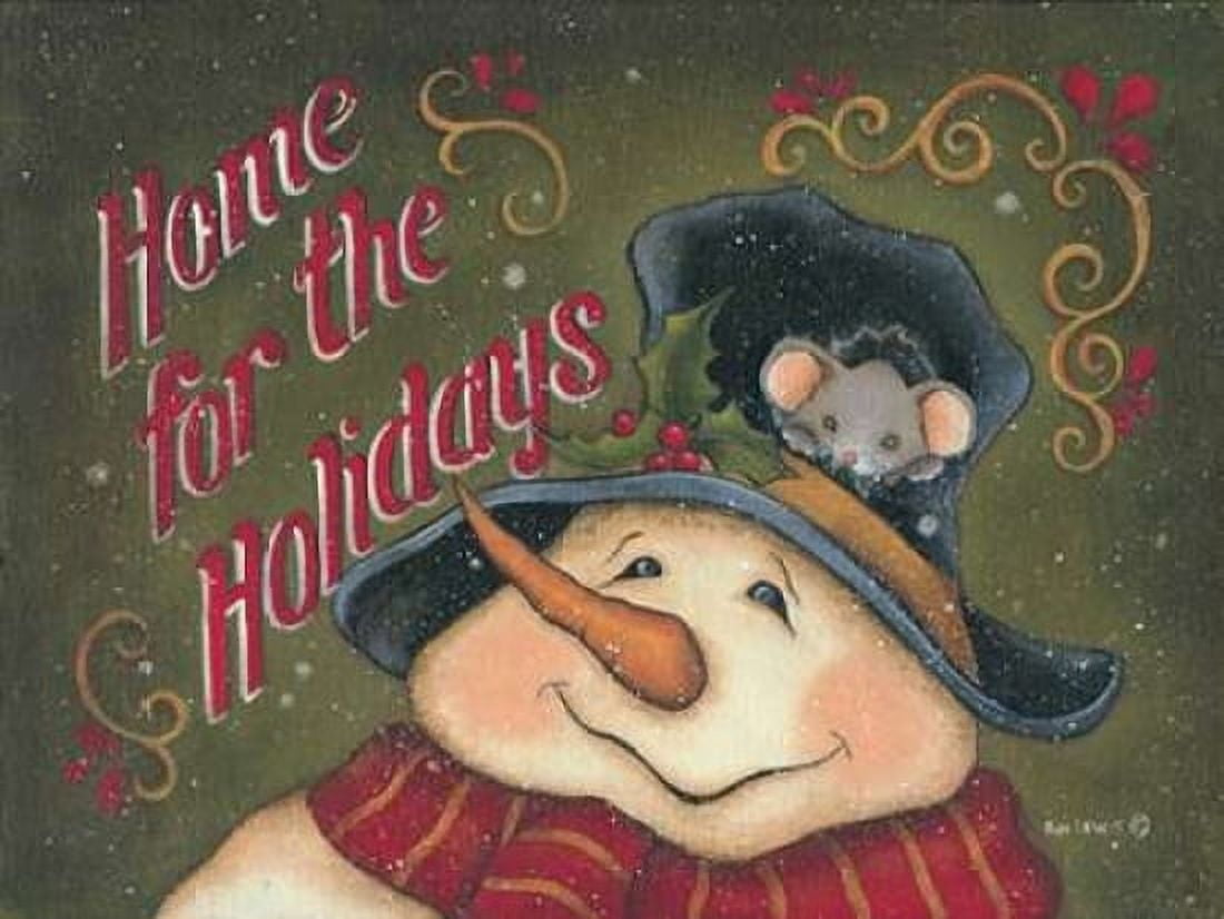 Home for the Holidays Canvas Art - Kim Lewis (18 x 24)