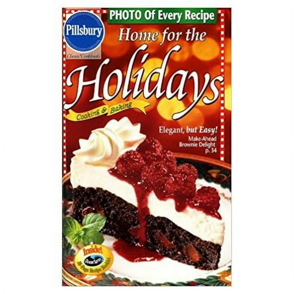 Home for the Holidays, Cooking and Baking - Nov 1999 - #225 (Pillsbury) (Cookbook Paperback)