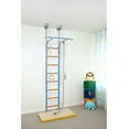 thumbnail image 1 of Home gym equipment for kids, Indoor home playground, Wallbarz Family, Sportkid, 2kinds of Set Holders - Floor & Ceiling or Wallmount, gymnastic rings, wall bar, swedish wall, climbing rope…, 1 of 6
