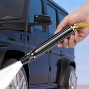 Home high-Pressure car wash Water Gun with Booster Nozzle, a Must-Have for Watering Plants and Vegetables, and car Washing.