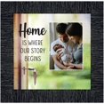 thumbnail image 1 of Home is Where Your Story Begins, House Warming Gift for New Home Owners, Decorative Family Picture Frame, 10x10, 6440, 1 of 5