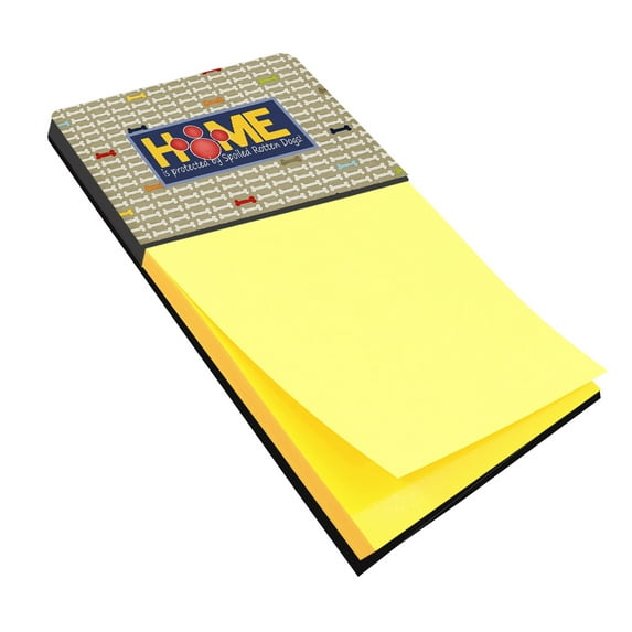 Home is protected by spoiled rotten dogs Sticky Note Holder