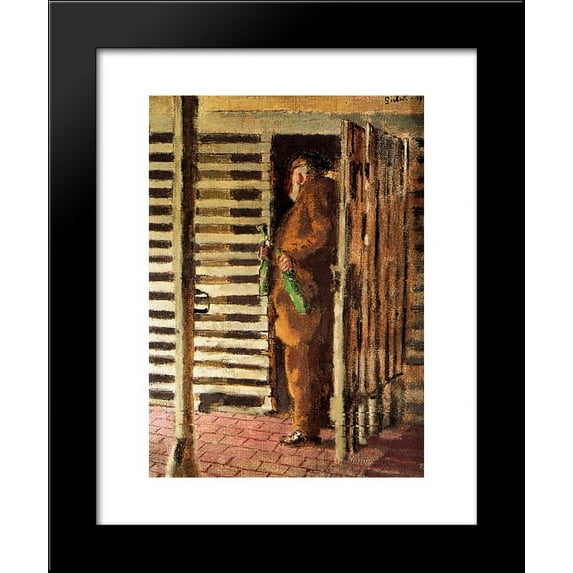 Home life 20x24 Framed Art Print by Walter Sickert