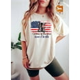 thumbnail image 1 of Home of The Free Because of The Brave Shirt, Retro American Flag Shirt, Independence Day Shirt For Gift, Proud American Shirt, 4th of July T, 1 of 5