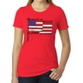 thumbnail image 1 of Home of The Free Because of the Brave Women's 4th of July Shirts, Graphic Tees - Heather Red MH200WPATRIOT S28 XL, 1 of 3