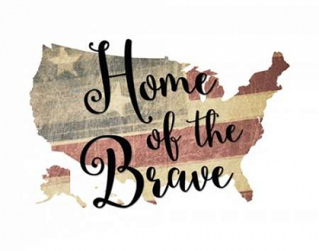 Home of the Brave Canvas Art - Tara Moss (22 x 28)
