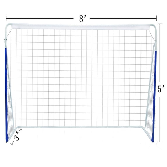 Home portable soccer gate Courtyard soccer match with nets storage for easy self-assembly