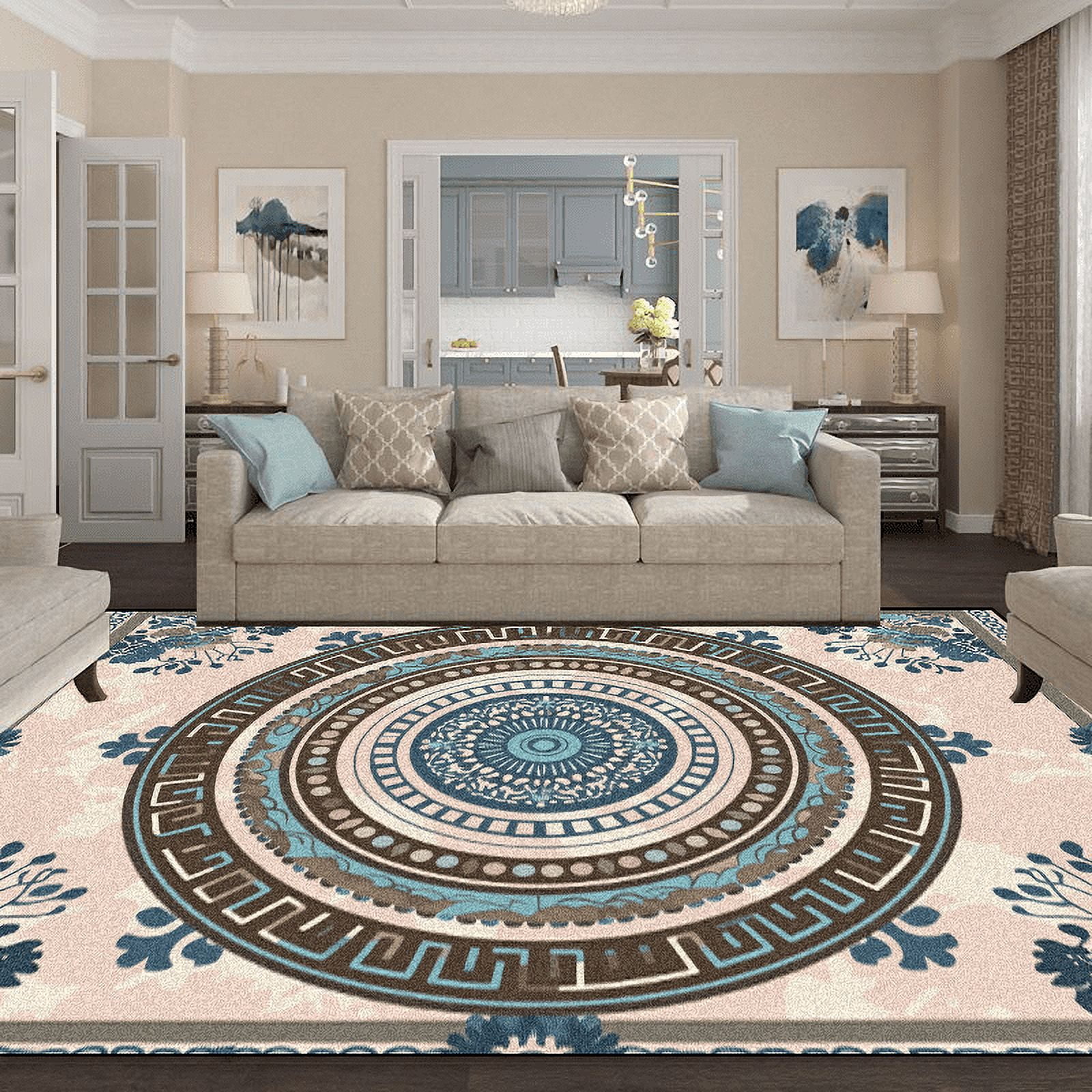 Home r European Style Rugs Living Room ration Abstract Carpets Hall ...