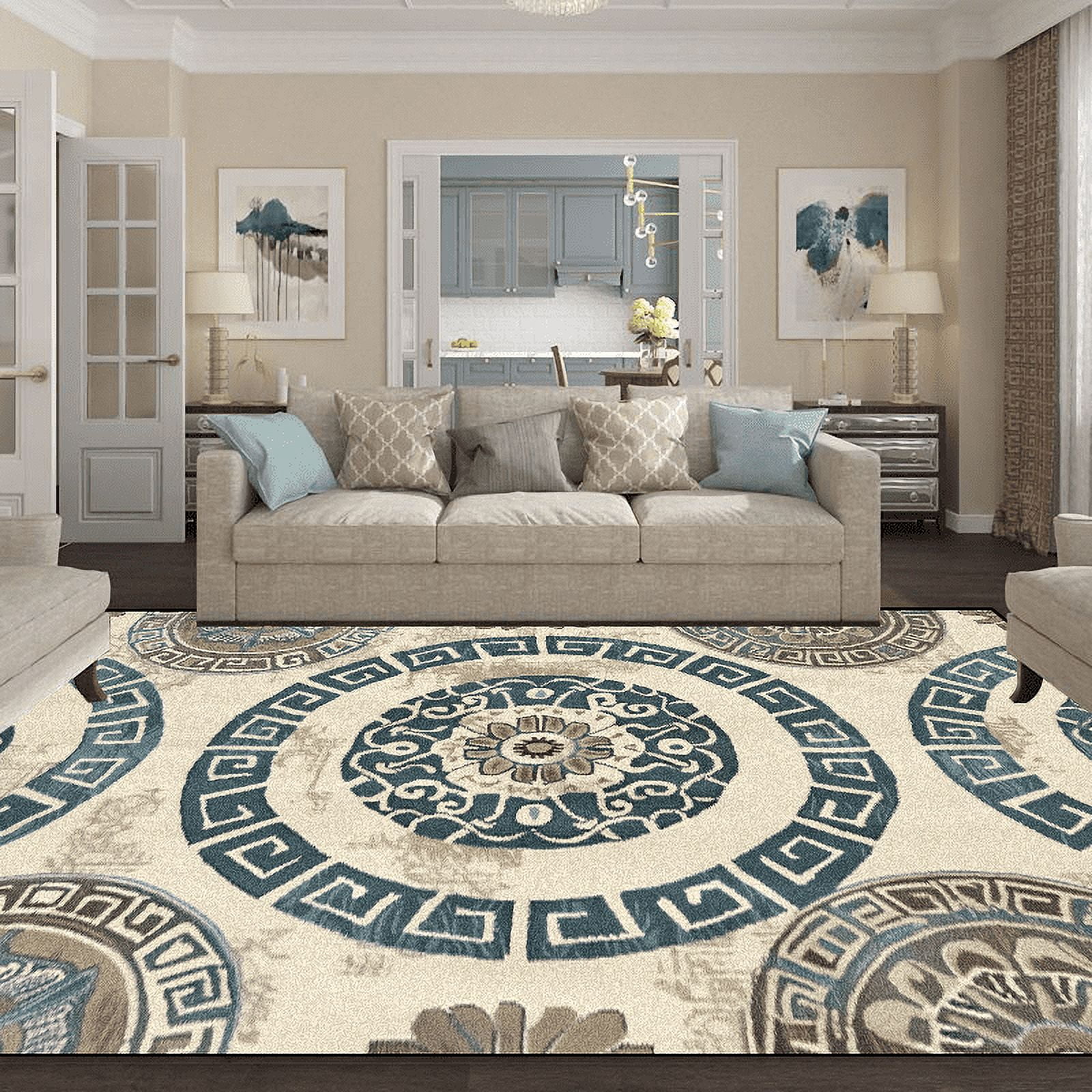 Home r European Style Rugs Living Room ration Abstract Carpets Hall ...