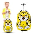 thumbnail image 1 of Home textile storage,16 Inch Children's Trolley Case Cartoon Animatio N Baby Suitcase Large Capacity Single Pole Cabin Case Storage Box, 1 of 9