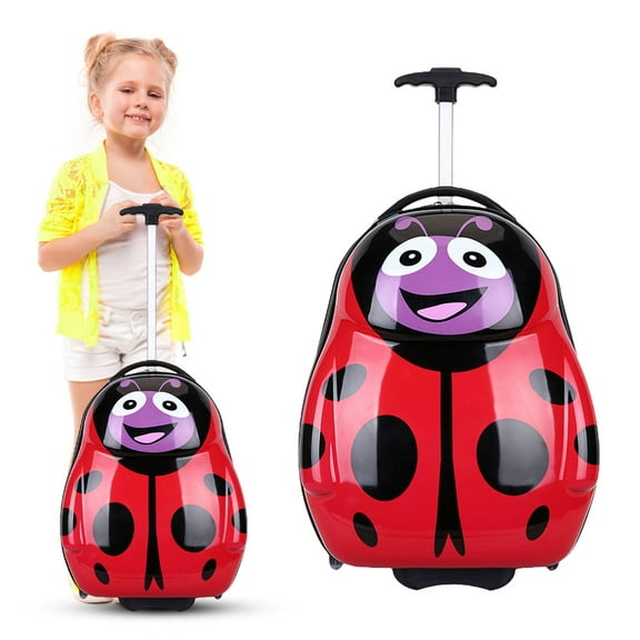 Home textile storage,16 Inch Children's Trolley Case Cartoon Animatio N Baby Suitcase Large Capacity Single Pole Cabin Case Storage Box