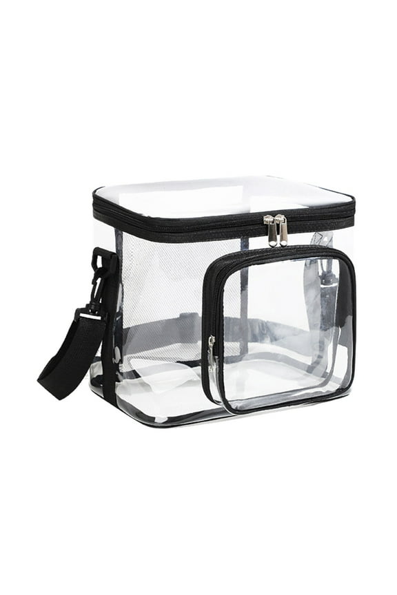 Home textile storage,Backpack Heavy Duty Transparent Bookbag See Through Multiple Pockets With Zippered Top And Handle For Concert Sport Event Work Travel Festival