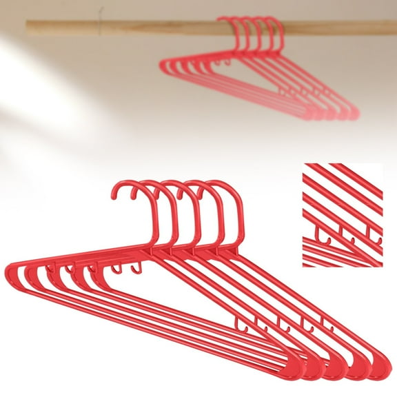 Home textile storage,Clothes Hangers 5 Pack Plastic Hangers Space Saving Coat Hanger With Shoulder