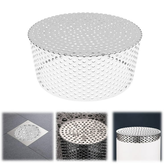 Home textile storage,PVC Termination Cap Mesh Screen Vent Cover Round Furnace PVC Pipe 304 Stainless Roof Vent Cap 1PCS Conical Exhaust Pipe Cover End For Intake Exhaust