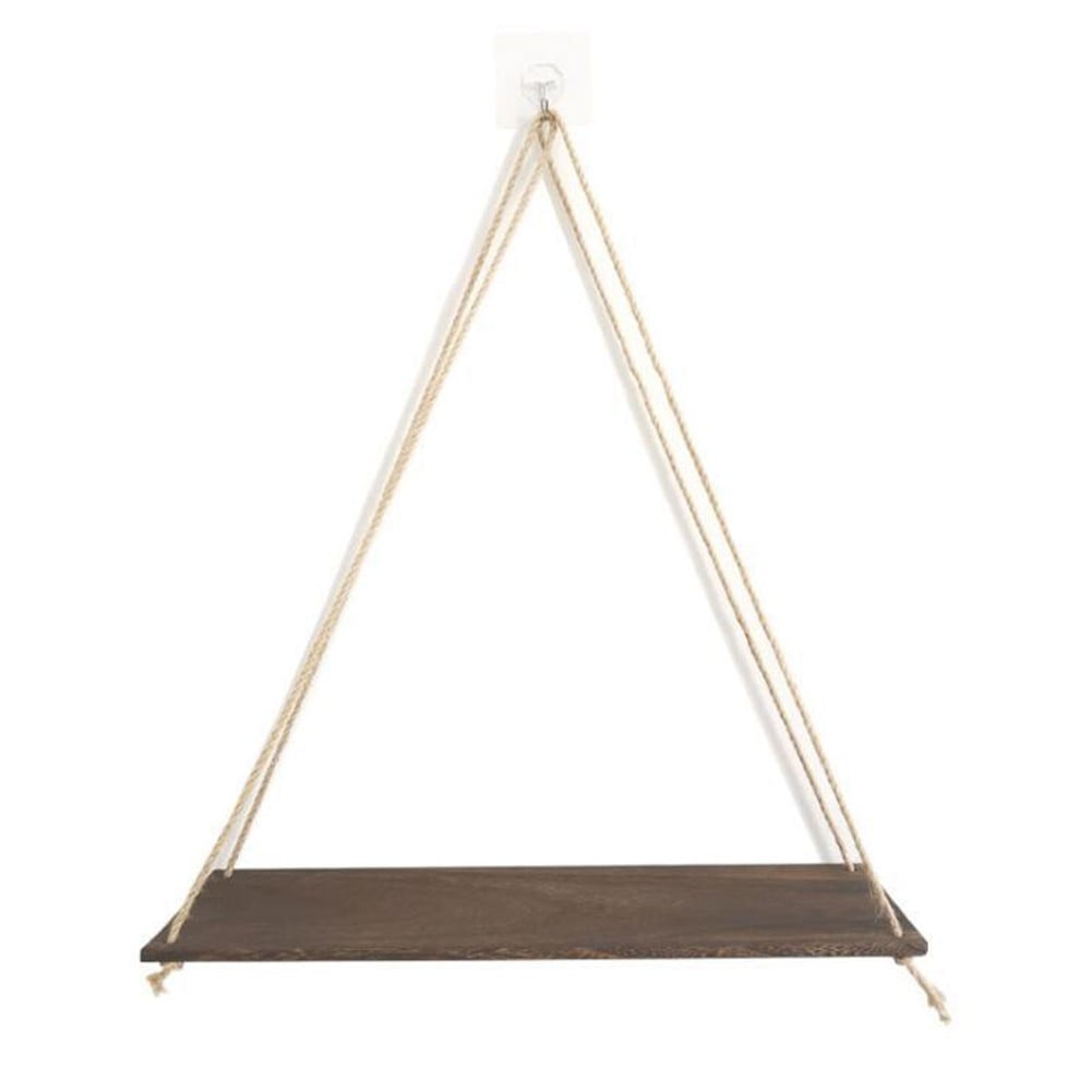 Home wooden storage rack wall rack living room fixed floating shelf ...