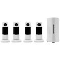 thumbnail image 1 of Home8 Video-Verified Twist HD 4-Camera Ultra-Secure Starter Kit - Wireless Video Monitoring Security System with Free Basic Alarm Service, 1 of 7