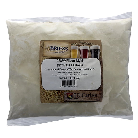 HomeBrewStuff Briess CBW Dry Malt Extract (DME) for Home Beer Brewing (Pilsen...