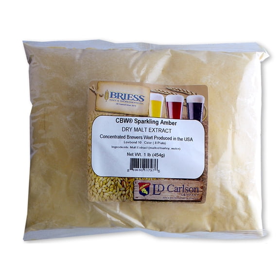 HomeBrewStuff Briess CBW Dry Malt Extract (DME) for Home Beer Brewing (Sparkl...
