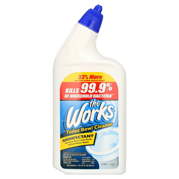 32 OZ The Works Toilet Bowl Cleaner Professional Formula
