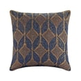 thumbnail image 1 of The HomeCentric Cushion Cover, Decorative Pillow Covers Pack of 2, 14x14 inch (35x35 cm) Blue, Silk Throw Pillow Covers, Handmade Pillow Covers, Geometric Pillow Covers, Throw - Moroccan Blue, 1 of 6