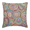 thumbnail image 1 of The HomeCentric Cushion Cover For Sofa, Pillow case Pack of 2, 12x12 inch (30x30 cm) Couch Pillow Multi Colored Embroidered Pillow for Bed, Sofa Kids, Multi Pillow Covers - Multi Color Strs, 1 of 5
